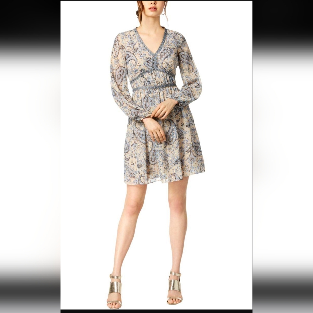 Taylor paisley dress sz 10